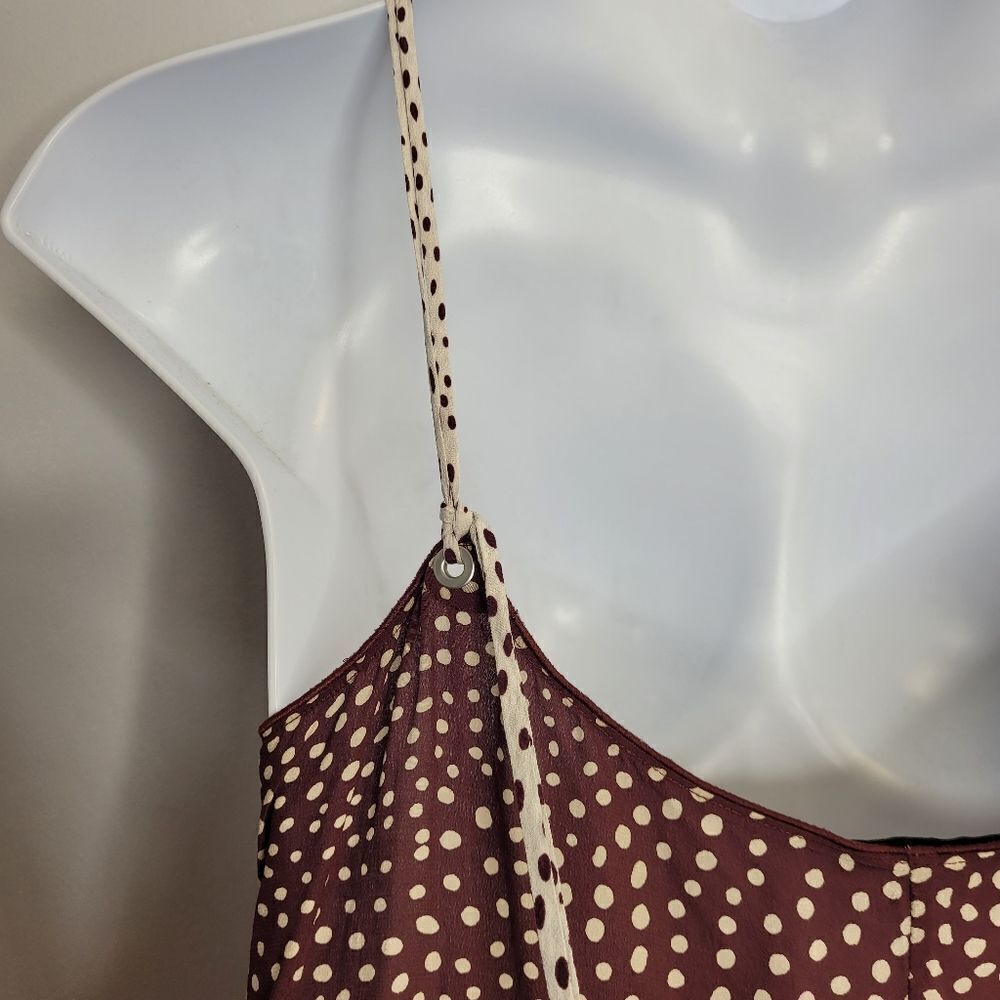 Rag & Bone Dirdre Brown Colorblock Dotted Adjusta… - image 5